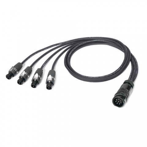Sommer cable Speaker System , speakON® 4-pole/LK 8-pole male; NEUTRIK®/HICON 