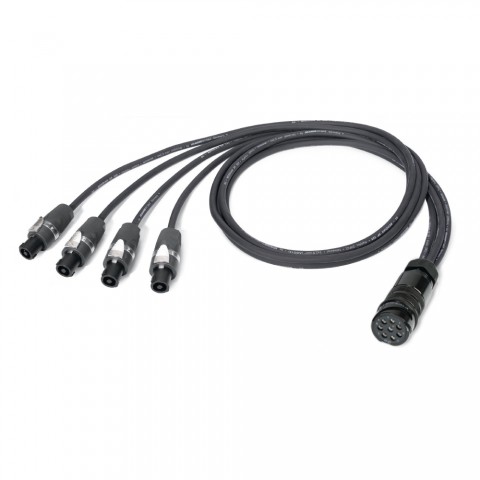 Sommer cable Speaker System , speakON® 4-pole/LK 8-pole female; NEUTRIK®/HICON 