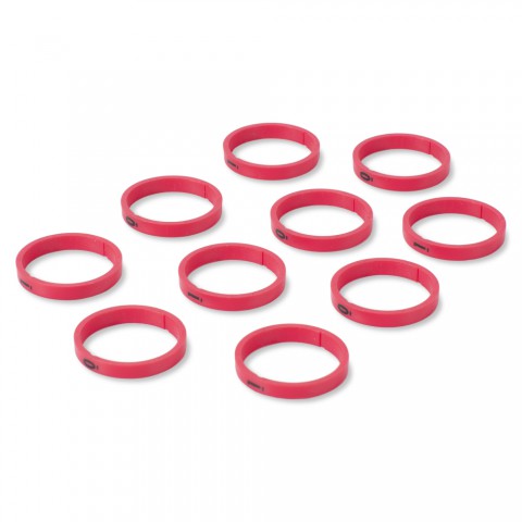 HICON Code ring, 5 rings with number „0“, 5 rings with number “1“ for HICON XLR straight 