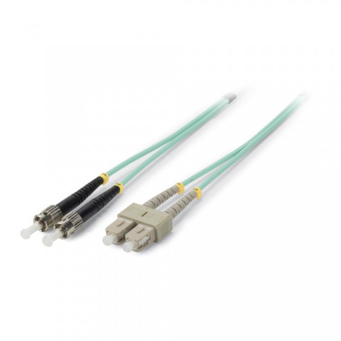 Fiber patch cable 50/125 µm | SC-Duplex / 2 x ST-II | Multimode 