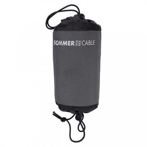 Sommer cable Protective Bag for all LK-cable connectors male / female, subsequent assembly, grey 