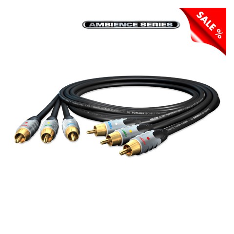 Yuv cable YUV / Component, 3  | RCA / RCA, HICON 