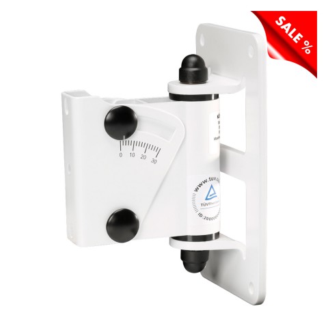 CARDINAL DVM wall holdfast, PU: 1, white, Easy mounting by convenient hooking in and screw locking; Movable and tiltable 