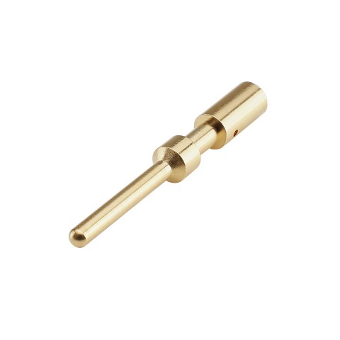 HICON Contact connector male, crimp-, gold plated contact(s), max. 4 mm², for HI-LK008 