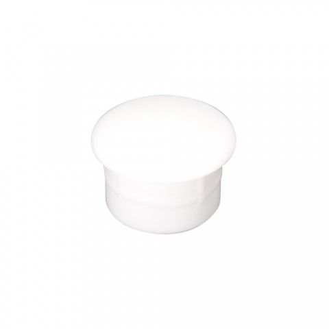 Plastic cap, M12 sealing cap for suitable for SYFB23-6BNC-A, white, RAL8010 