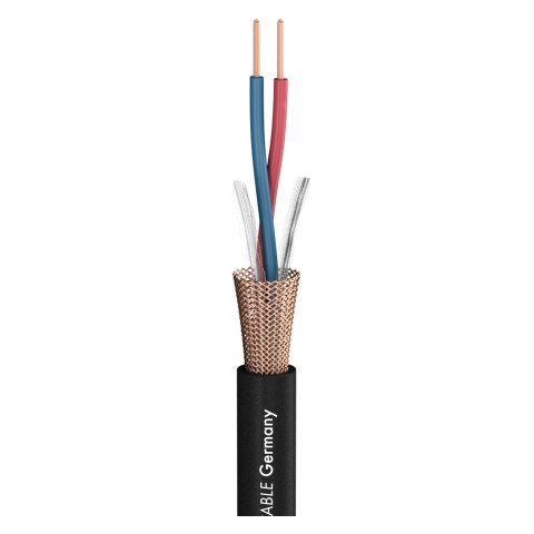 Microphone Cable Club Series MKII; 2 x 0,34 mm²; PVC Ø 6,50 mm; black 