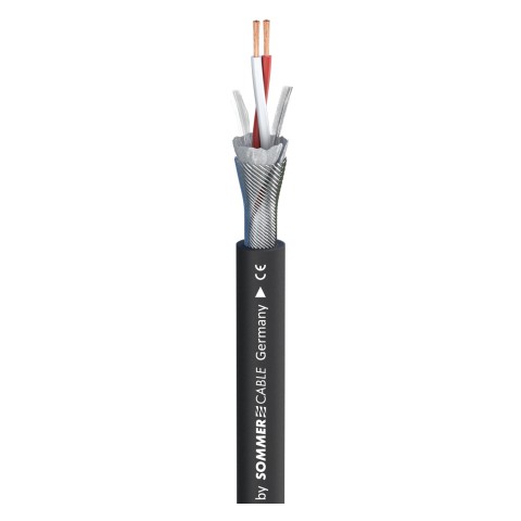 Microphone Cable SC-Source MKII; 2 x 0,25 mm²; PVC Ø 6,50 mm; black 