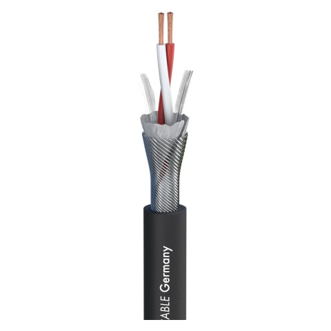 Microphone Cable SC-Primus; 2 x 0,50 mm²; PVC Ø 6,70 mm; black 
