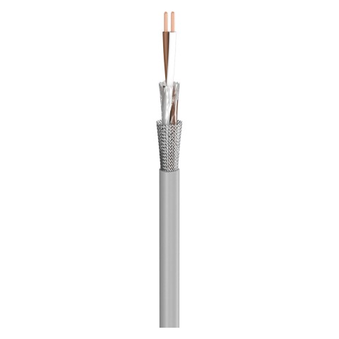 control lead SC-Control Flex; 2 x0,14 mm²; PVC, flame-retardant, Ø 3,80 mm; grey; Eca 