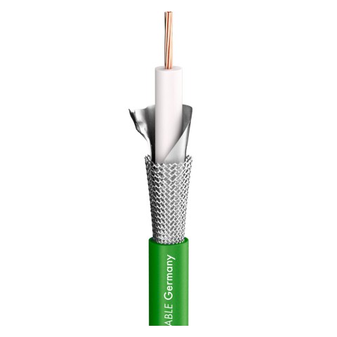 video cable SC-Vector Plus; 1 x 1,20; PVC Ø 6,95 mm; green 