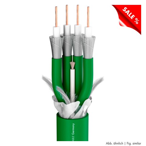 video cable SC-Vector Plus 7 DZ; 1 x 1,20; PMB Ø 28,50 mm; green 