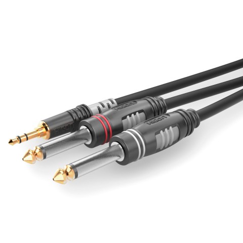 Instrument cable | 2 x jack / mini jack, HICON 