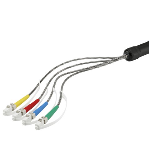 Sommer cable Digital LWL-Verteilsystem , LC LC <-> LC | Multimode | OCTOPUS PUR | Mobilversion | 100m | GT-Serie
