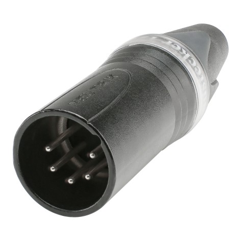 NEUTRIK® DMX terminal plug 120 ohms, 5-pole, straight 