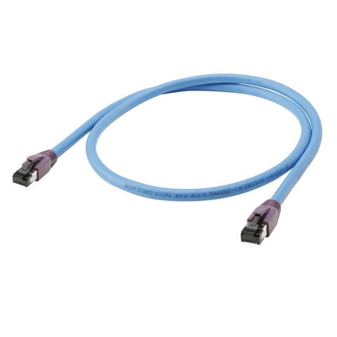 Cat.8.1 patch cable 2xRJ45 40Gbit/s 2000 MHz SFTP 