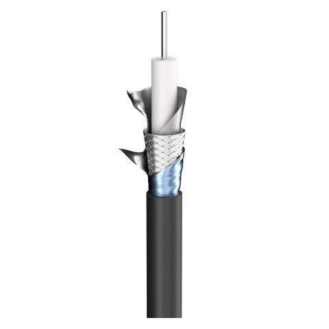 video cable SC-Vector PLUS 1.3/5.7 4K; 1 x 1,30; PVC Ø 8,10 mm; black; Eca 