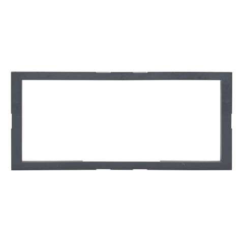 Adapter framework Adapter frame for 55 mm switch frame, scale: 126,4 x 55,6 x14,4 mm, colour: anthracite 