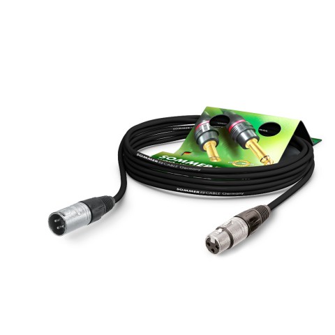 Microphone Cable Stage 22 Highflex, 2 x 0.22 mm² | XLR / XLR, NEUTRIK® 