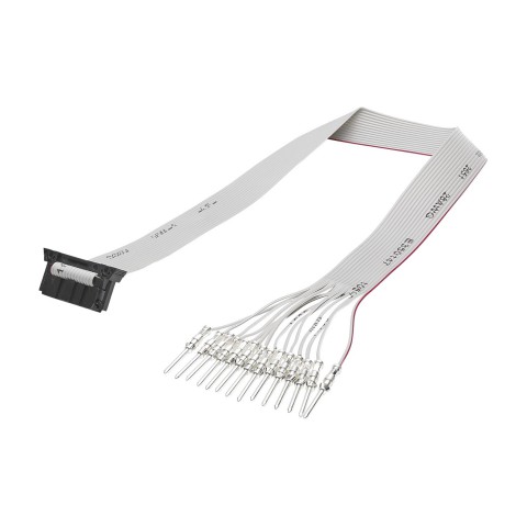 Ribbon cable, 1 x 14-pole blade terminal socket with lock -> CDMA for SYS-series 