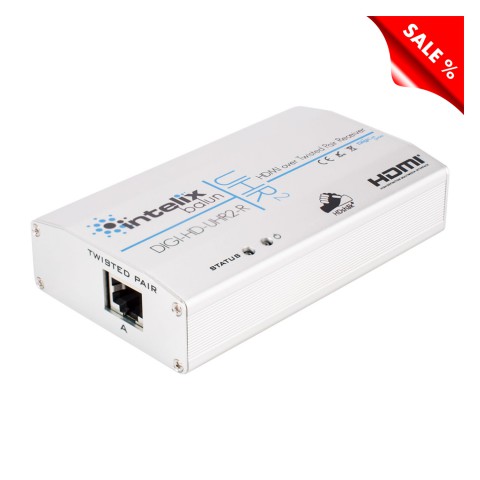 INTELIX HDMI Baluns, HDMI Receiver, IN: RJ45 | OUT: HDMI 