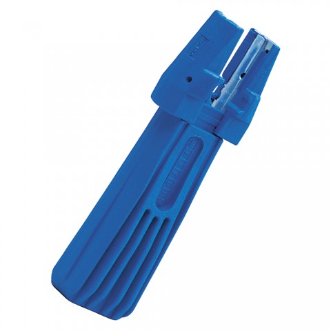 Stripping tool for cable jackets and insulation, blue 