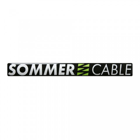 Sommer cable Foam sticker, width: 95 mm, height: 10 mm, black 
