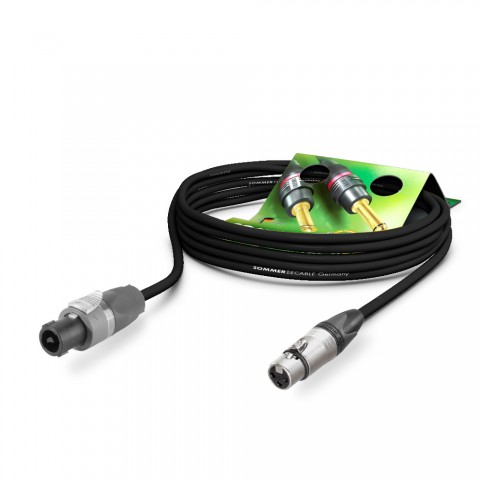 Speaker cable Meridian, 2 x 2.50 mm² | XLR / speakON®, NEUTRIK® 