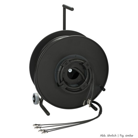 Network cable SC-Mercator CAT.7, 8 x 0,22 mm² | RJ45 / RJ45, HIROSE on cable spool 