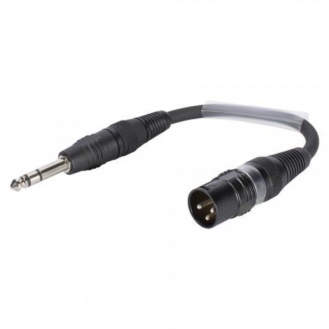 Sommer cable  Adapter cable | jack male 6,3 mm stereo/XLR 3-pole male straight 