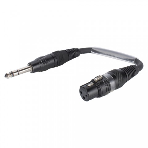 Sommer cable  Adapter cable | jack male 6,3 mm stereo/XLR 3-pole female straight 
