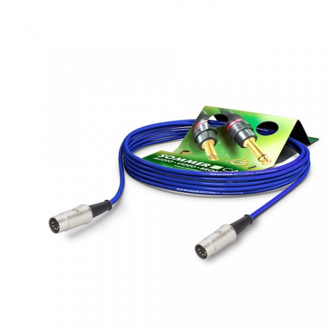 MIDI-Kabel SC-Goblin, 2  x  0,14 mm² | DIN5 / DIN5, REAN 0,90m | blau