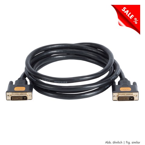 Monitor cable DVI-D, 24  | DVI-D / DVI-D 