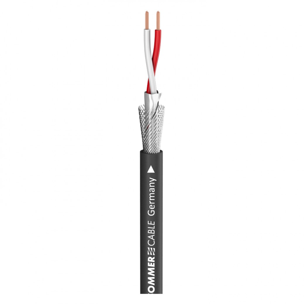 SOMMER CABLE SC-CLUB RED ZILK Mikrofonkabel 2x 0,25mm² Kabel-Ø 7,3 mm200-0713 