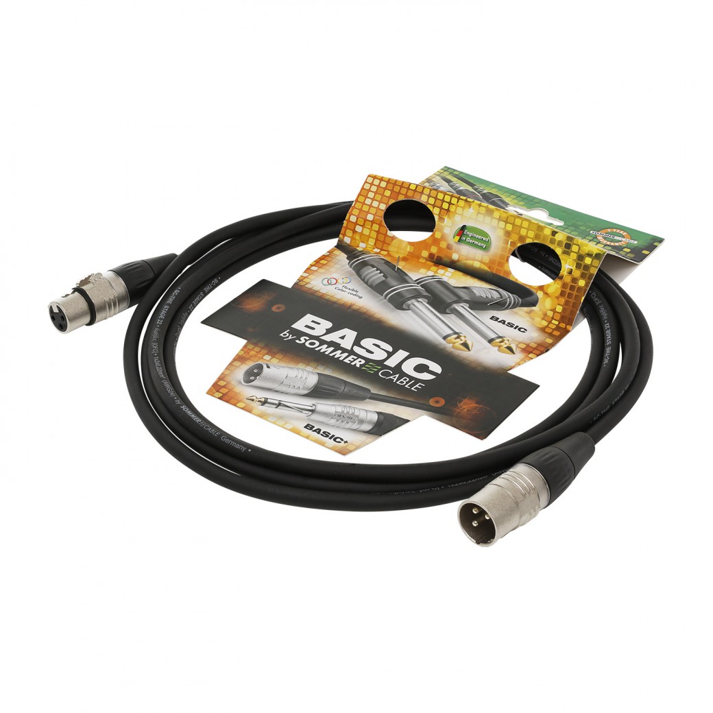 Sommer Cable25m Mikrofonkabel SGHN 2500 Stage 22 HighflexXLR-KabelHICON 