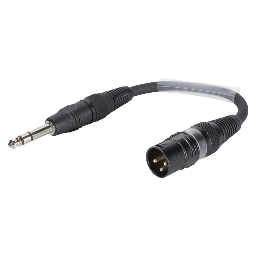 Sommer Cable Mikrofonkabel Stage 22 Highflex XLR male 3-pol Neutrik NC3MXX / Klinke 6,3mm stereo Neutrik NP3X Schwarz Kabel Made in Germany by Sommer Cable 2,5m